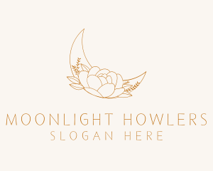 Lunar Fashion Flower logo design