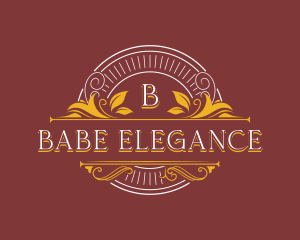 Luxury Ornamental Boutique logo design