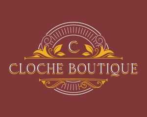 Luxury Ornamental Boutique logo design