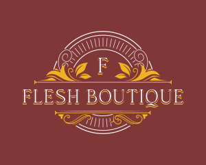 Luxury Ornamental Boutique logo design