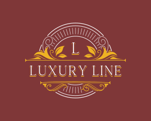 Luxury Ornamental Boutique logo design