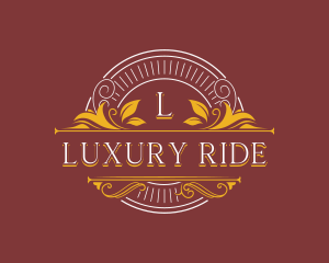 Luxury Ornamental Boutique logo design