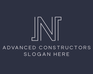 Engineering Structure Contractor  logo design