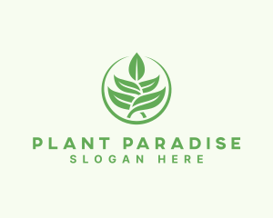 Leaf Plant Gardening logo design