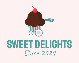 Cupcake Food Cart  logo