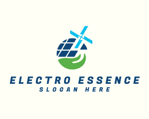 Solar Panel Windmill logo