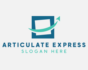 Cargo Express Delivery Logistics logo design