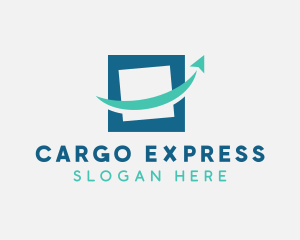 Cargo Express Delivery Logistics logo design