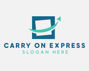 Cargo Express Delivery Logistics logo design