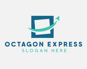 Cargo Express Delivery Logistics logo design