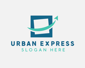 Cargo Express Delivery Logistics logo design