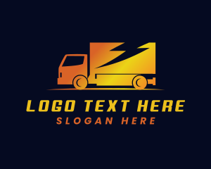 Transport Logistics Truck logo