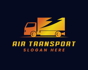 Transport Logistics Truck logo design