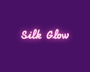 Pink Neon Lights Bar logo design