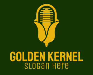 Yellow Corn Radio  logo design