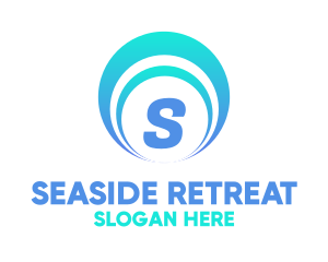 Beach Seashell Resort logo design