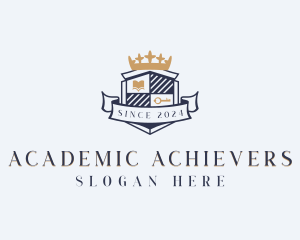 School Academy Education logo design