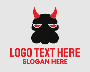 Evil Creature Horns  Logo