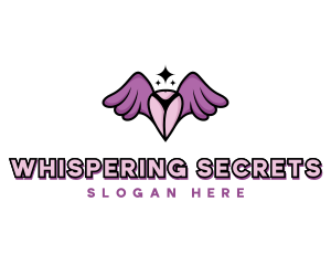 Sexy Stripper Wings logo design