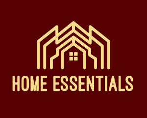 Home Structure Property  logo design