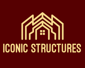 Home Structure Property  logo design