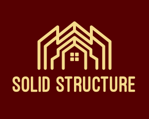 Home Structure Property  logo design