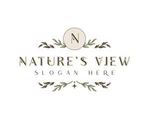 Nature Leaf Foliage logo design