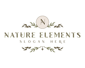 Nature Leaf Foliage logo design