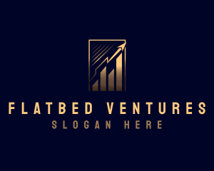 Premium Investment Chart logo design