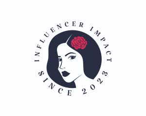 Beauty Woman Influencer logo