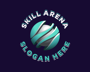3D Gaming Globe Tech logo
