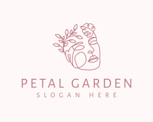 Natural Garden Face logo design