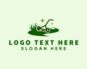 Garden Grass Lawn Mower logo