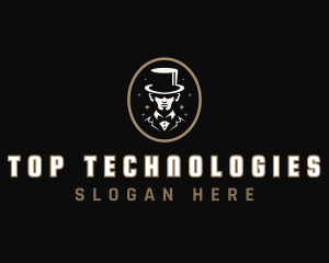 Gentleman Top Hat logo