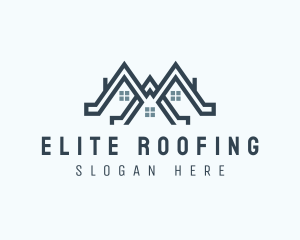 Home Roof Housing logo design