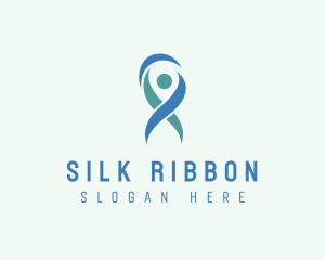 Person Ribbon Generic logo design