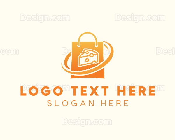 Cheese Shopping Bag Logo