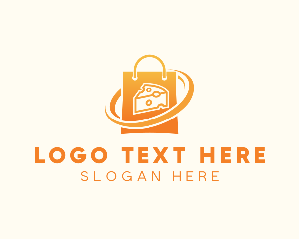 Grocery Shopping logo example 4