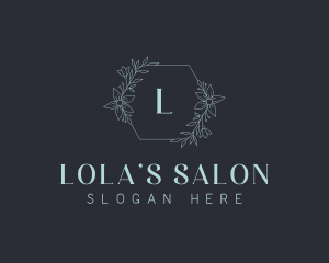 Beauty Spa Floral logo design