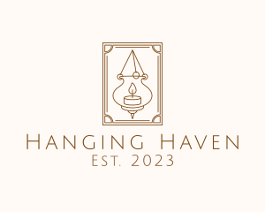 Elegant Hanging Candle logo