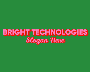 Holiday Bright Playful logo
