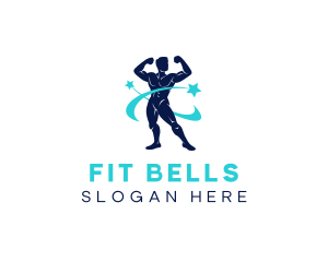 Fitness Masculine Man logo design