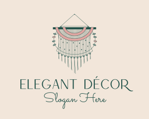 Macrame Wall Decoration  logo design