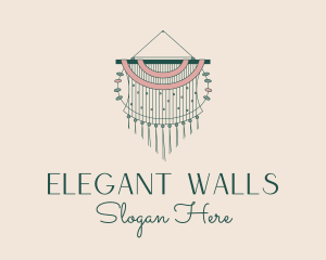 Macrame Wall Decoration  logo design