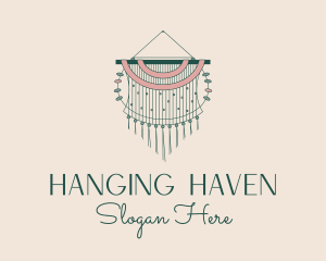 Macrame Wall Decoration  logo design