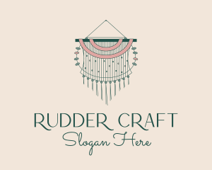 Macrame Wall Decoration  logo design