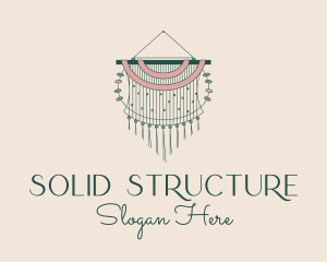 Macrame Wall Decoration  logo design