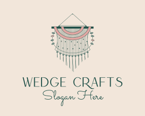 Macrame Wall Decoration  logo design