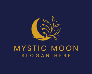  Elegant Mystical Moon logo design