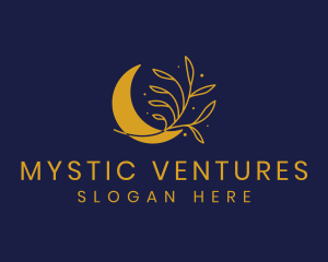  Elegant Mystical Moon logo design